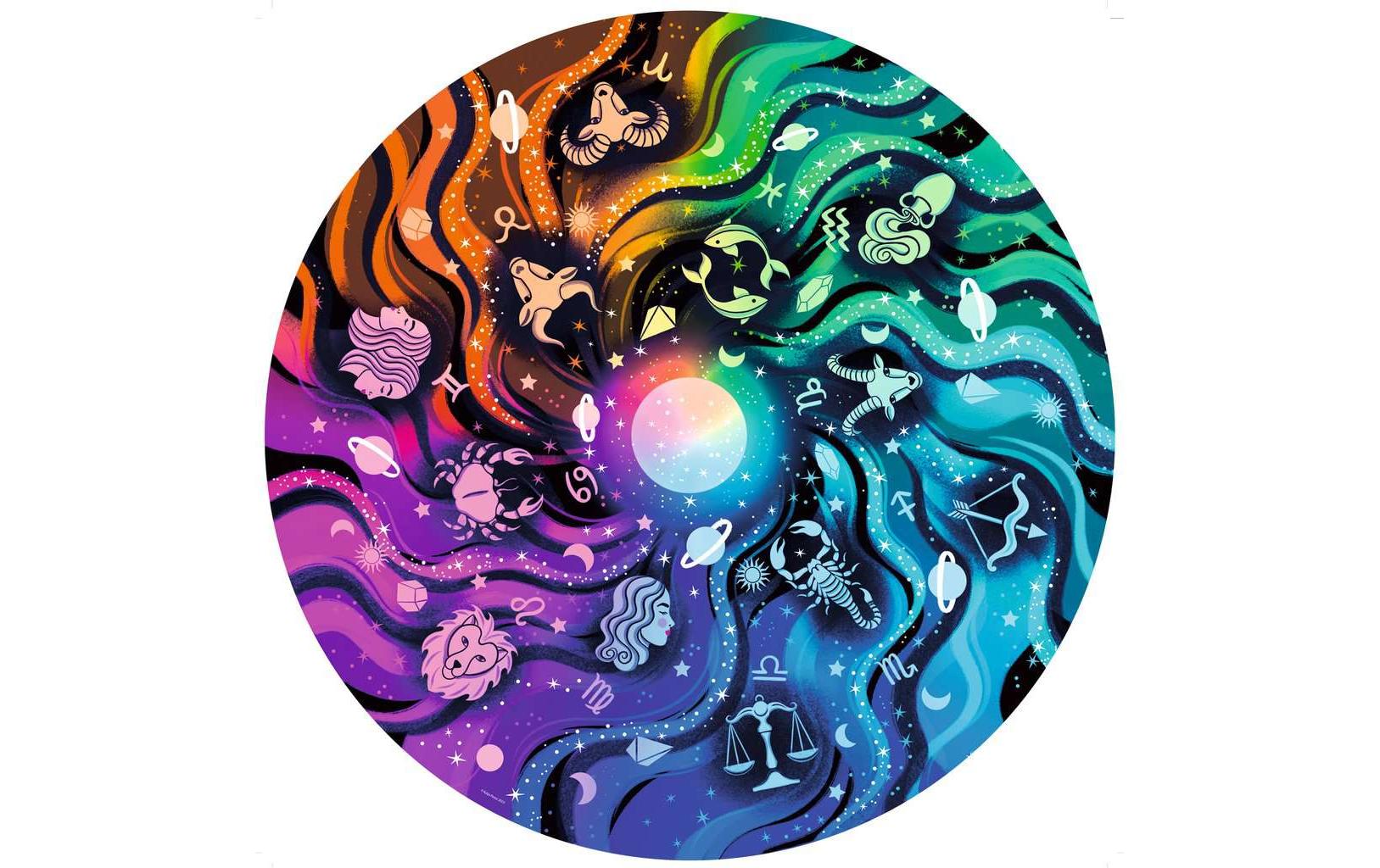 Puzzle AstronomyPuzzeln im kreisrunden Format
