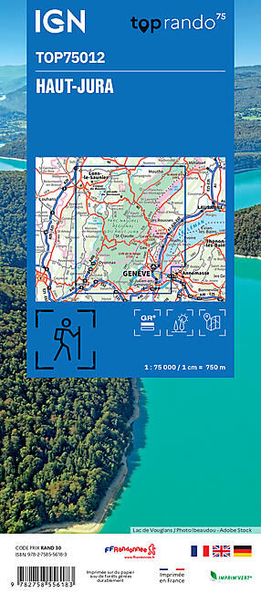 IGN - TOP75012 - HAUT-JURA IGN