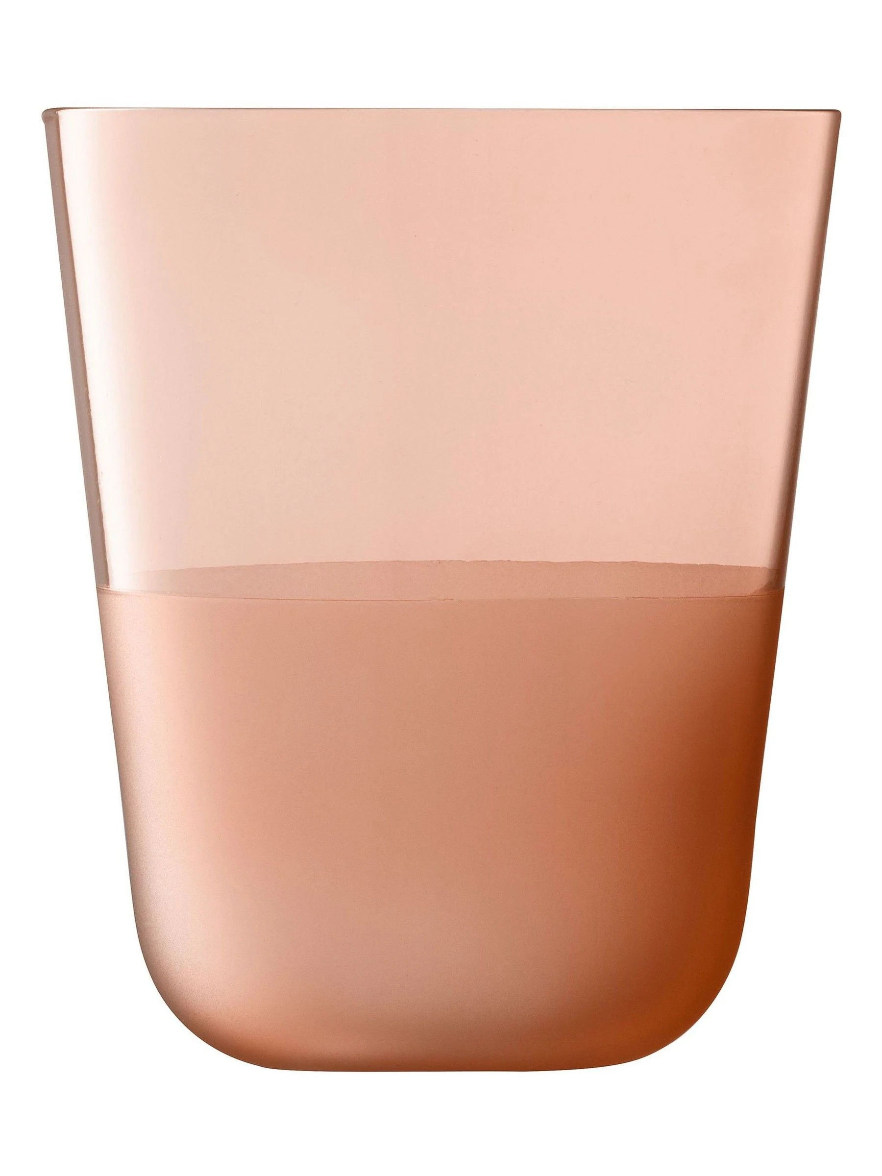 LSA International set van 2 Arc Contrast bekers van 380ml