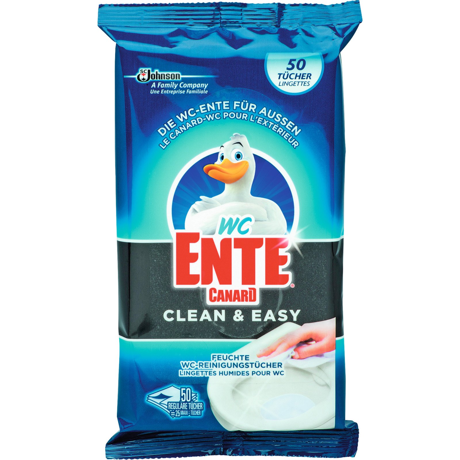 WC Ente WC-Reinigungstücher 2x25St