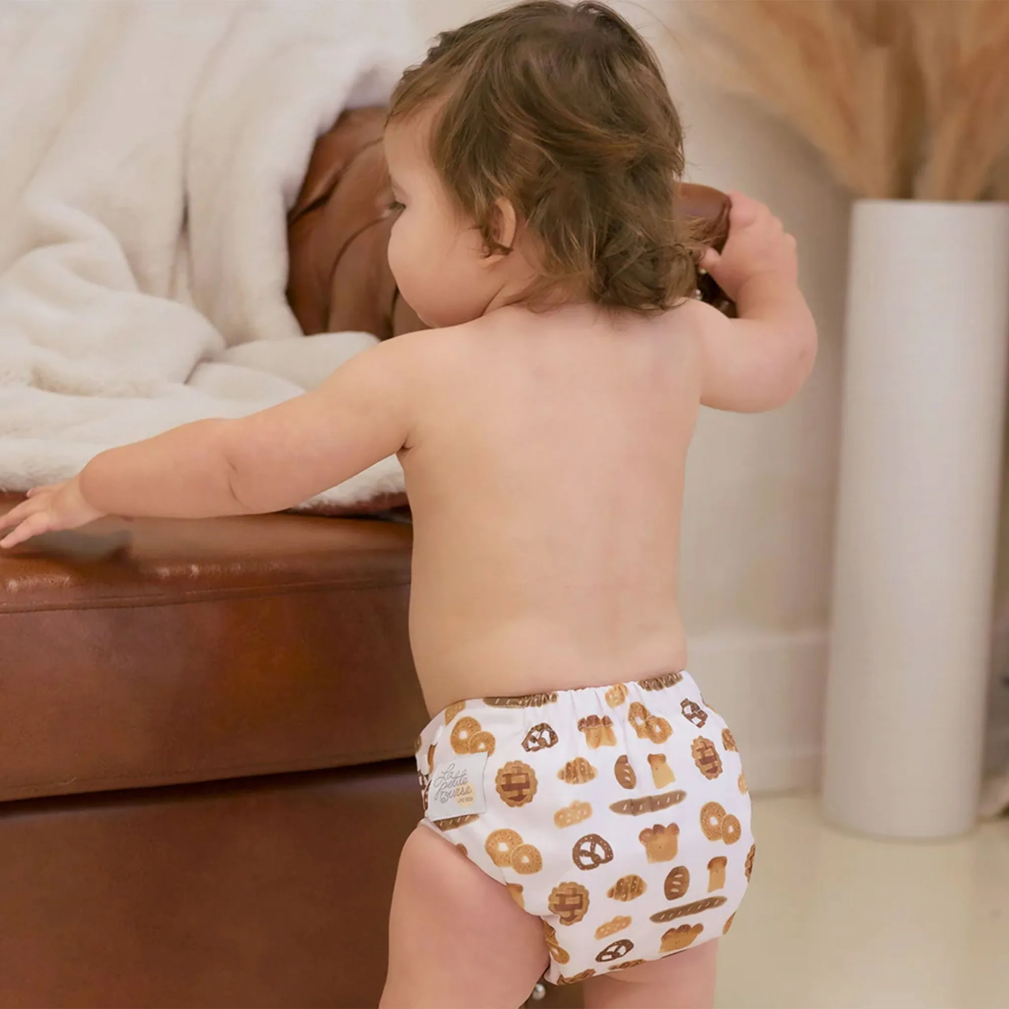 La Petite Ourse Couche Lavable Élastique Large 10-35lb - Boulangerie