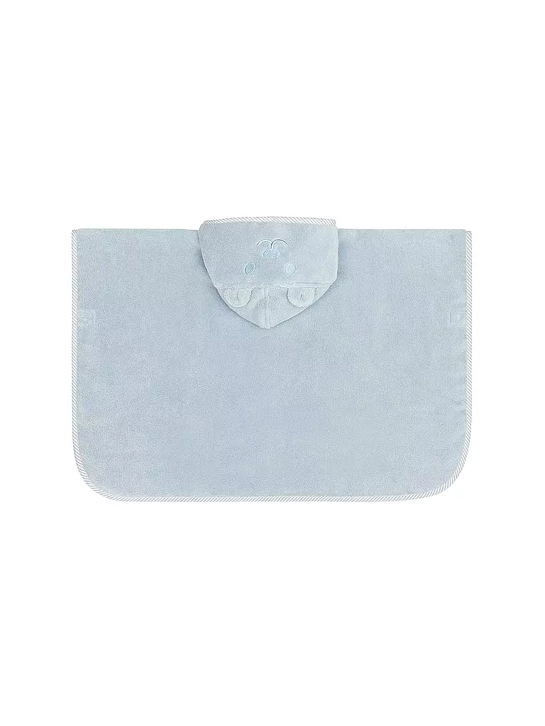 STEIFF Baby Bade Poncho  hellblau