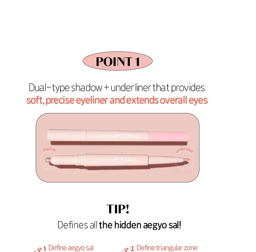ETUDE - Bling Bling Idol Stick - 6 kleuren