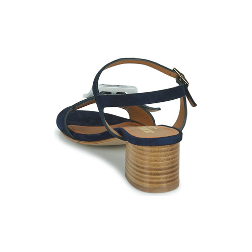 JB Martin - ELIANE - CHEVRE VELOURS MARINE