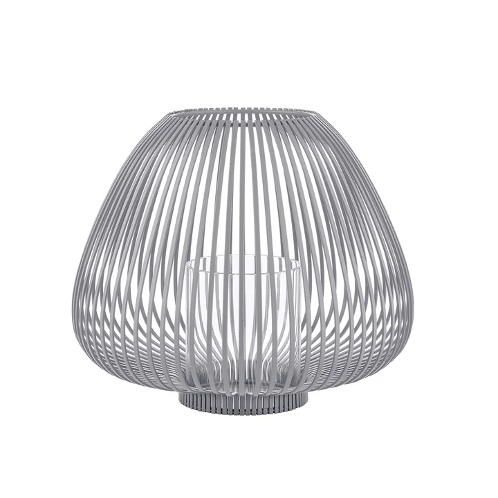 Blomus - Lyva Laterne M, Ø 31 x H 26 cm, stahlgrau