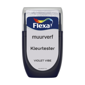 Flexa Creations muurverf kleurtester Violet Vibe 30ml