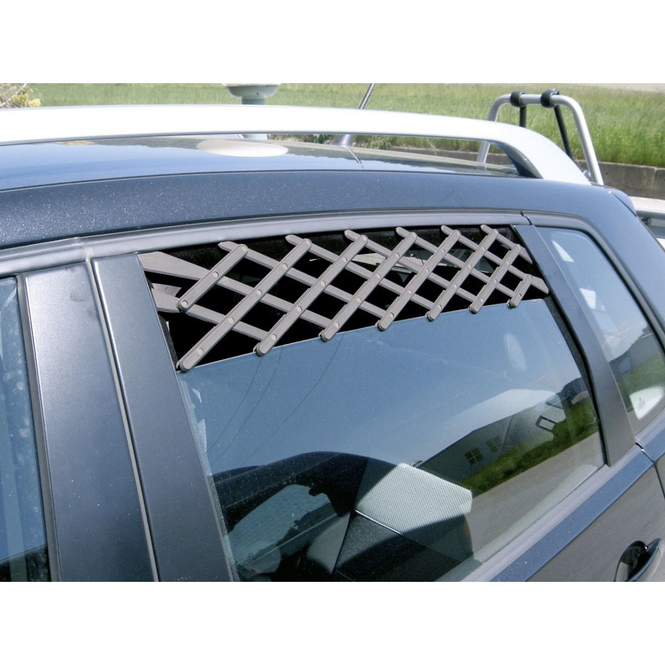 Hundezubehör - Verstellbares Frischluftgitter für Autofenster