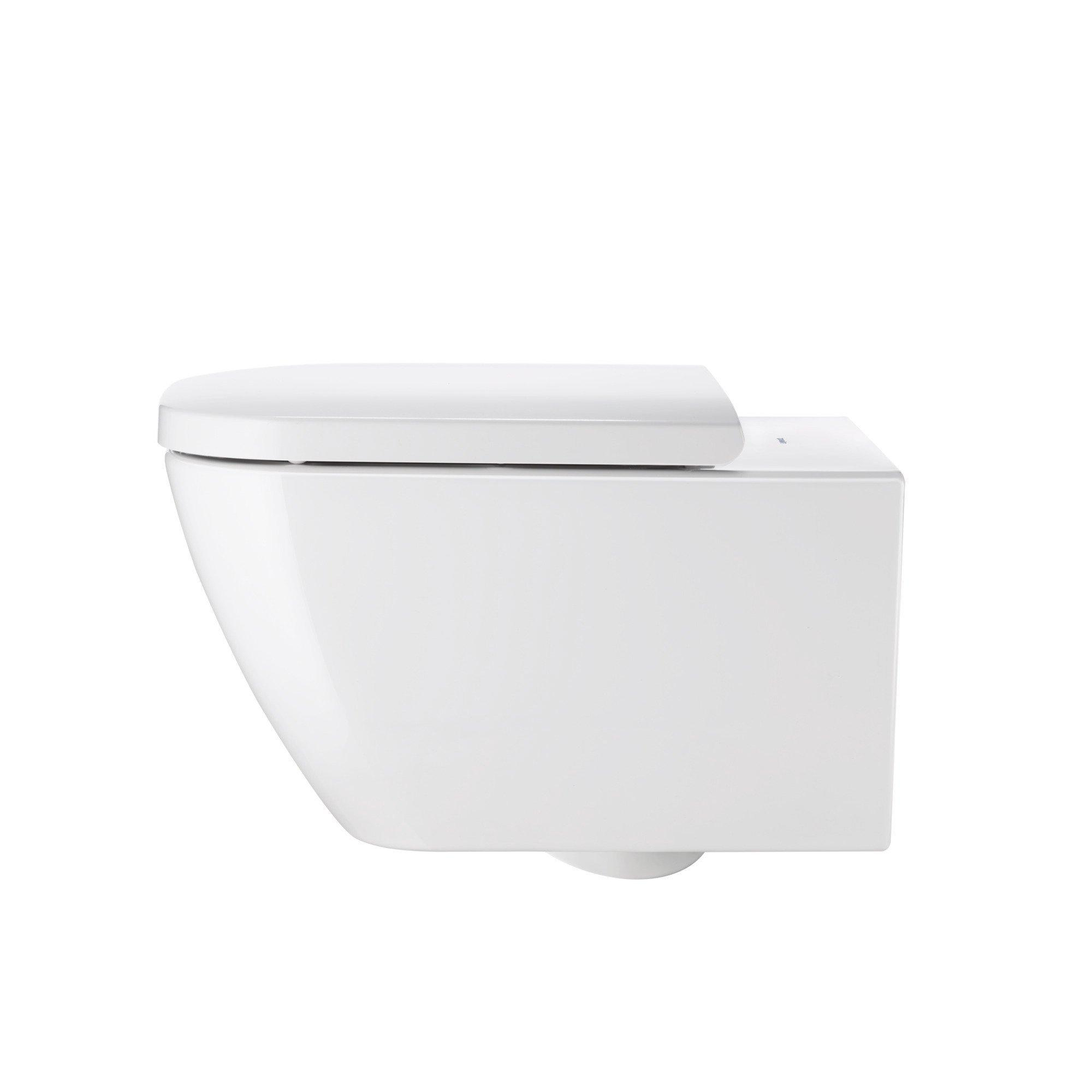 Duravit HappyD 2 softclose toiletzitting wit glans
