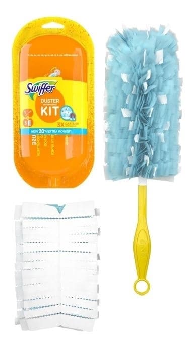 Swiffer Dammvippa med 5st Refillers