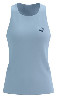 Débardeur Compressport Performance Bleu Femme