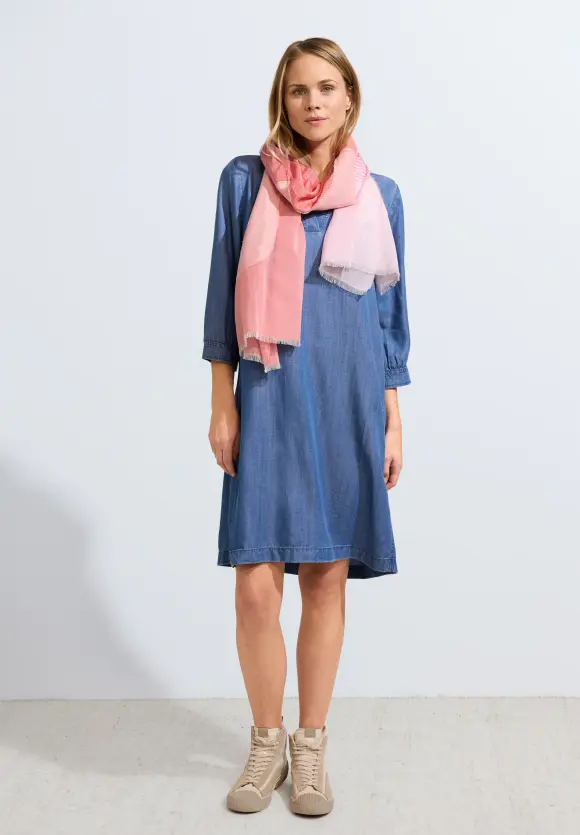 Gewebter Schal - pink sorbet