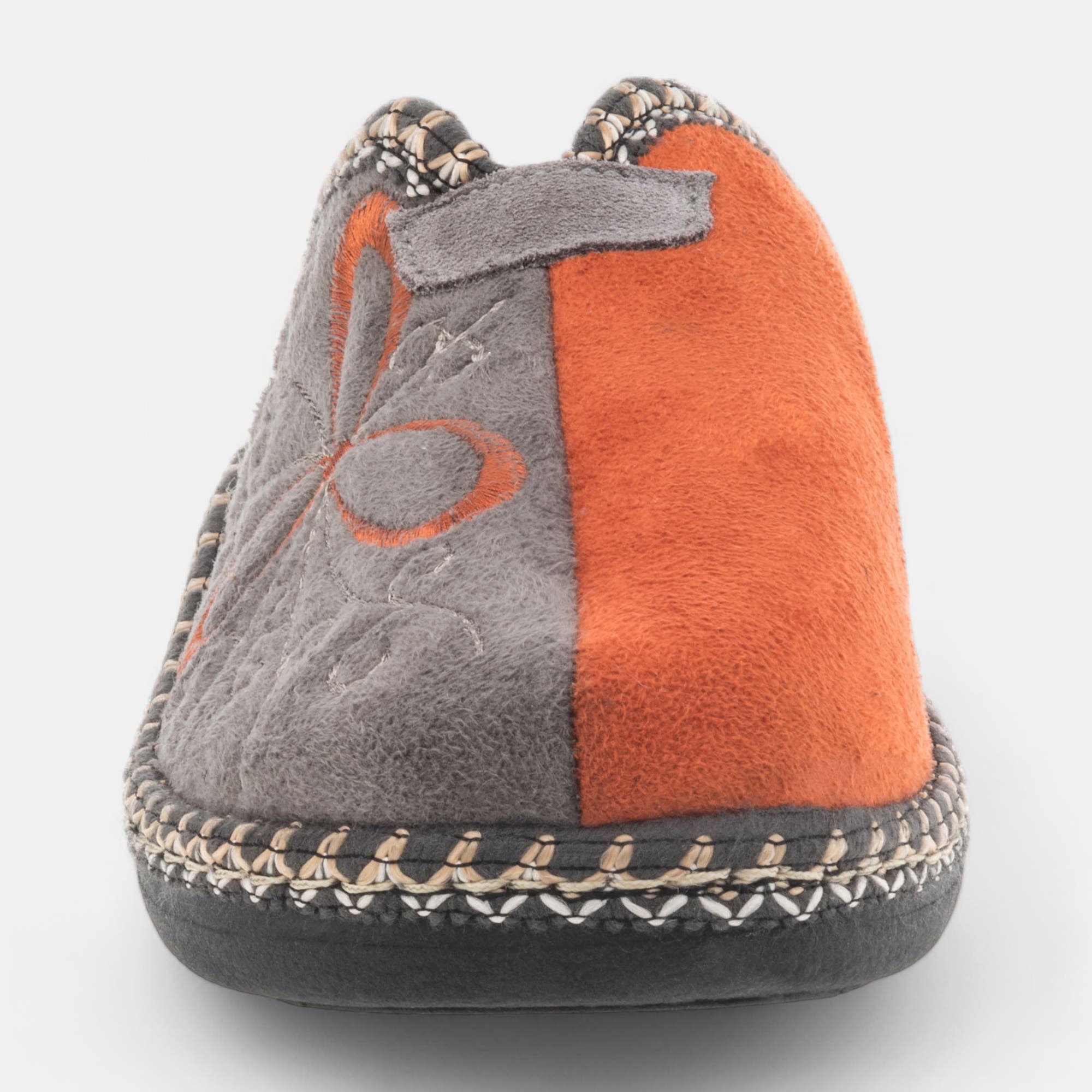 Pantoufles mules Femme orange