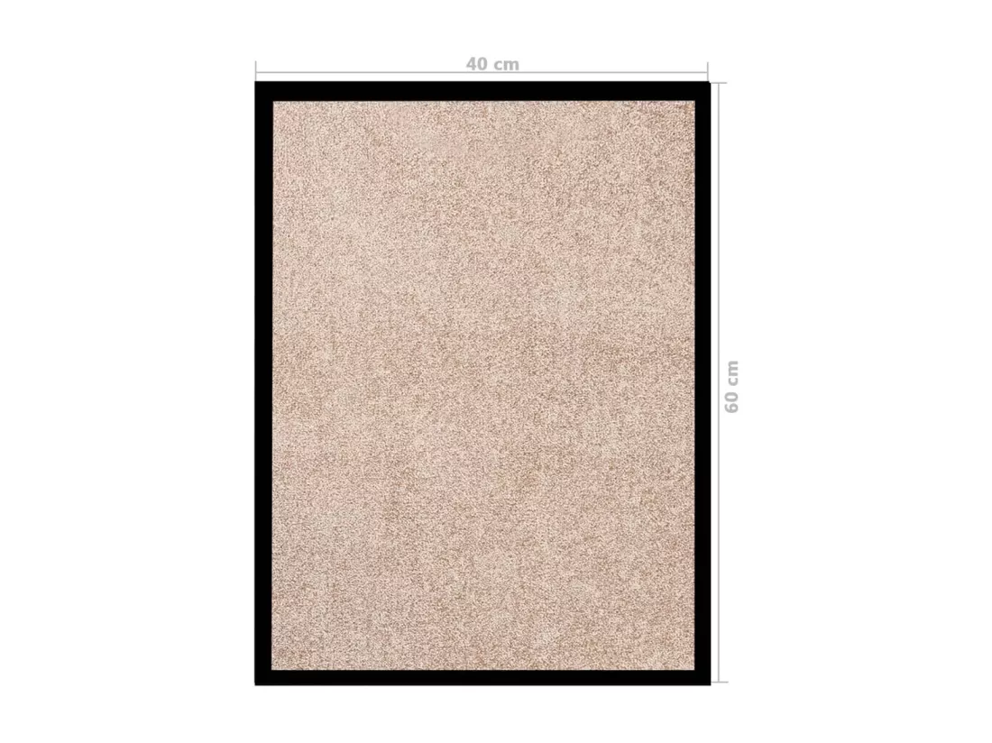 Paillasson Beige 40x60 cm