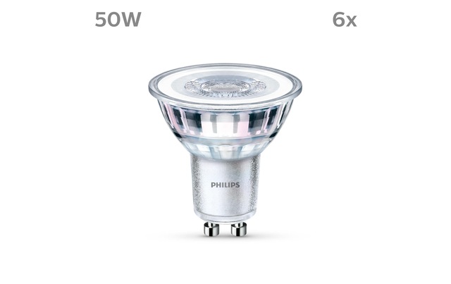 Philips LED-Leuchtmittel »(50W), 4.6W, GU10, Ne« GU10 Neutralweiss