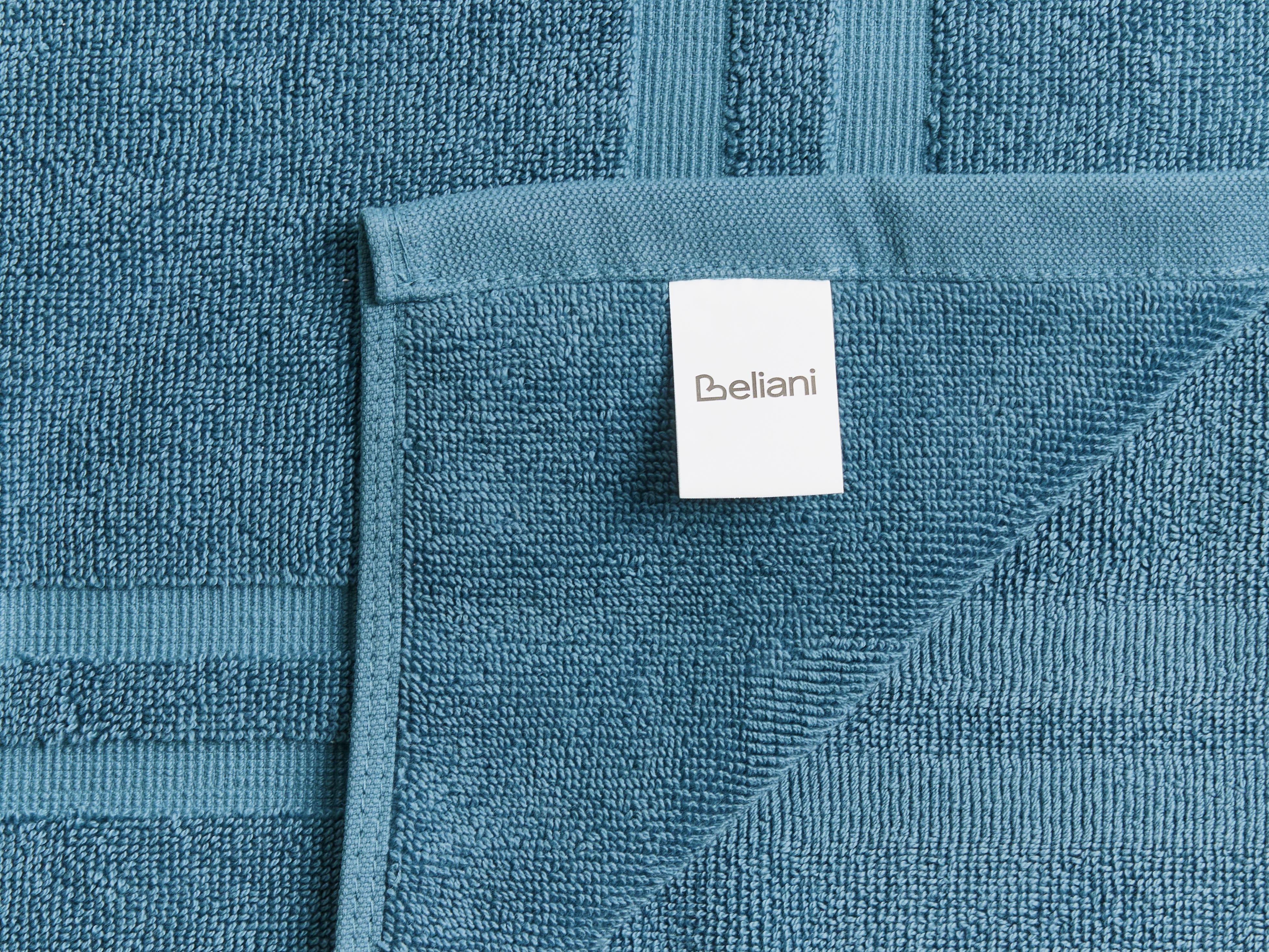 9-delige handdoekset ATAI Katoen Blauw