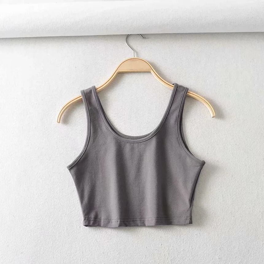 Asiris - Effen cropped tanktop