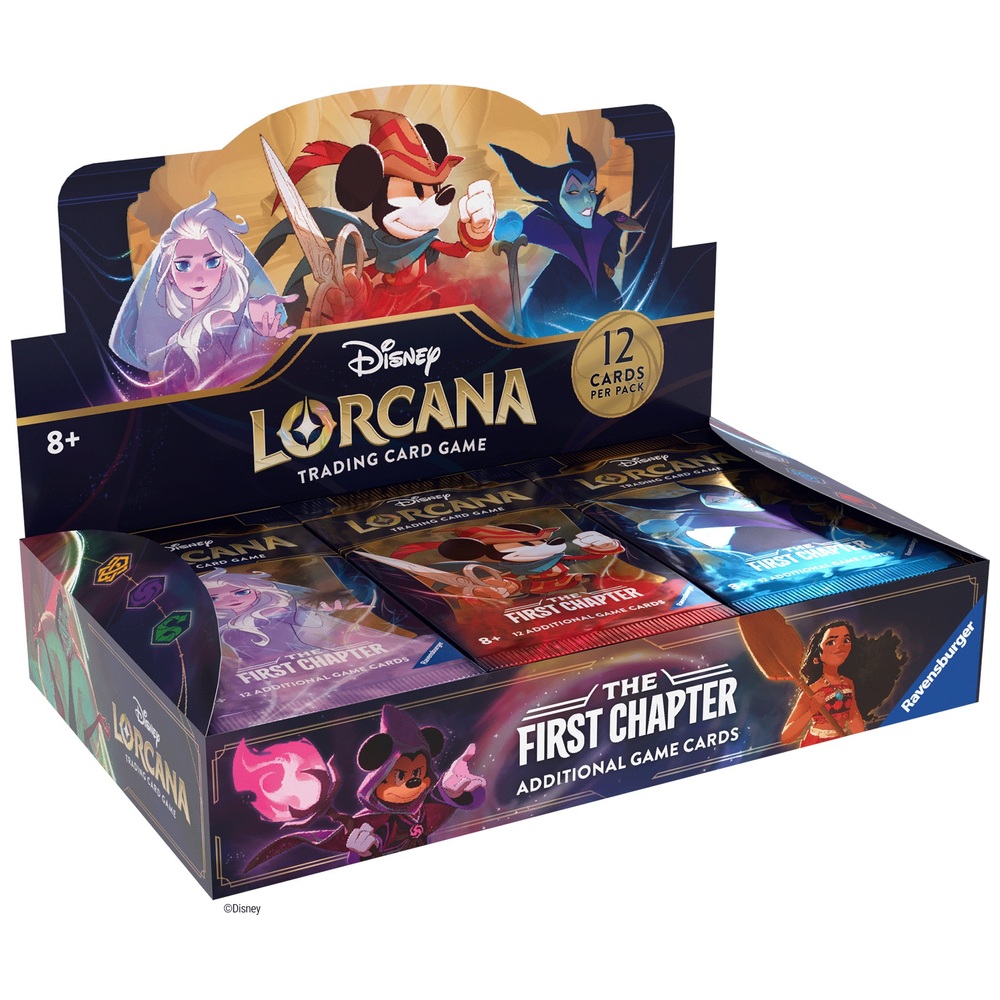 Lorcana Sammelkartenspiel: Das erste Kapitel – Boosterpack-Sortiment