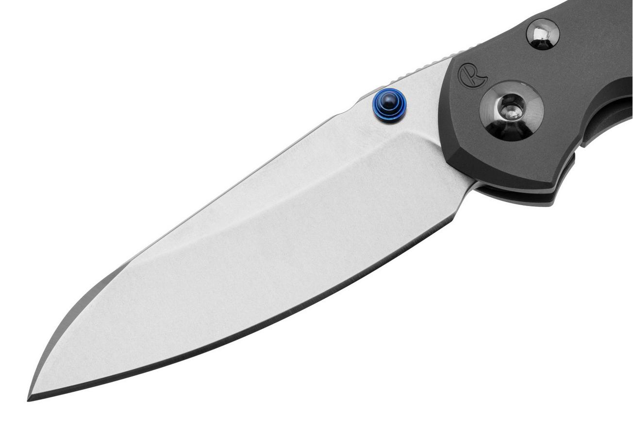 Chris Reeve Small Inkosi SIN-1122 MagnaCut Glass Blasted Insingo, Plain Titanium, zakmes