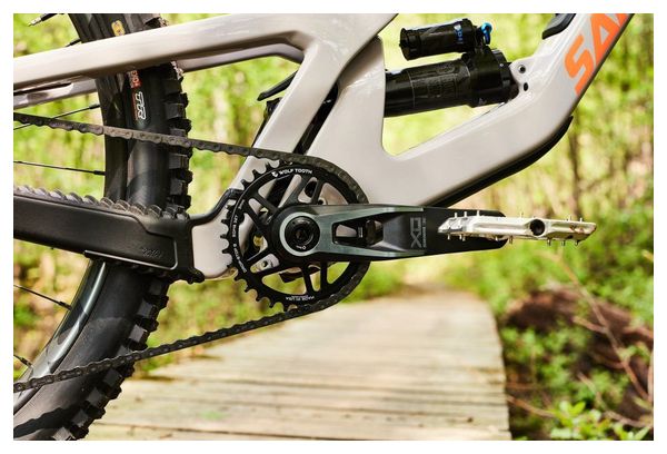 Plateau Wolf Tooth Direct Mount Chainring for SRAM 8-Bolt Noir