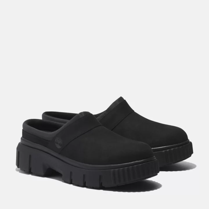Sabot Greyfield pour femme en noir