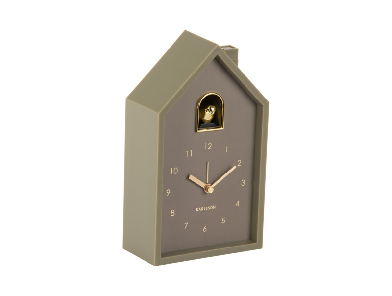 Alarm Clock Modern Cuckoo Oro KA6077BR Mocha brown