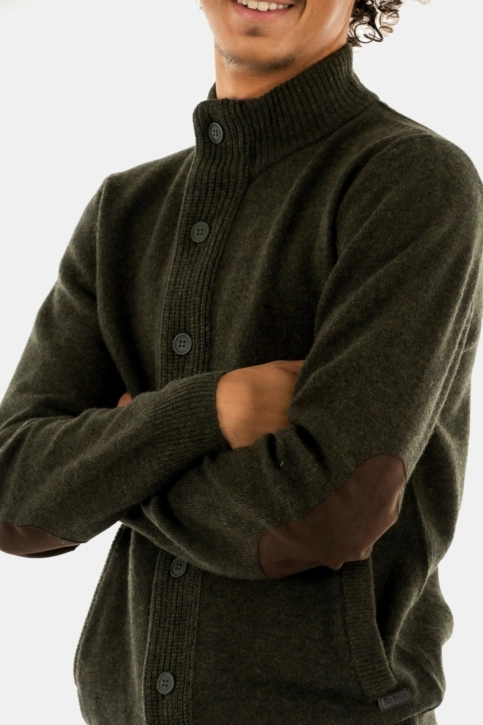 Gilets cardigans barbour mkn0731 gn73 seaweed