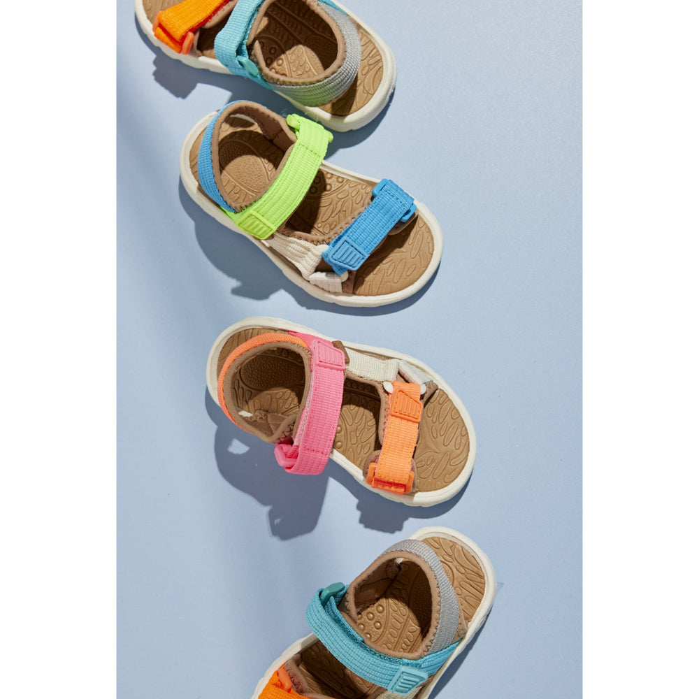 Køb Bisgaard Bright Blue/Green Nico Sandal