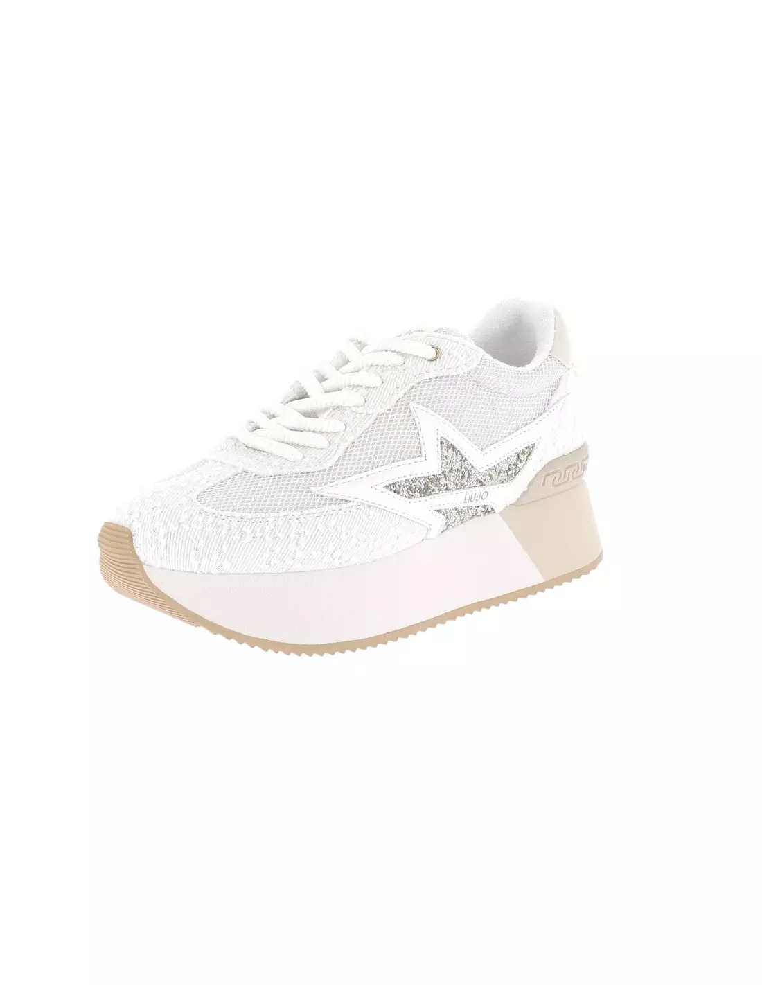 LIU JO BA408 - Baskets SMWHITELIGHTGOLD