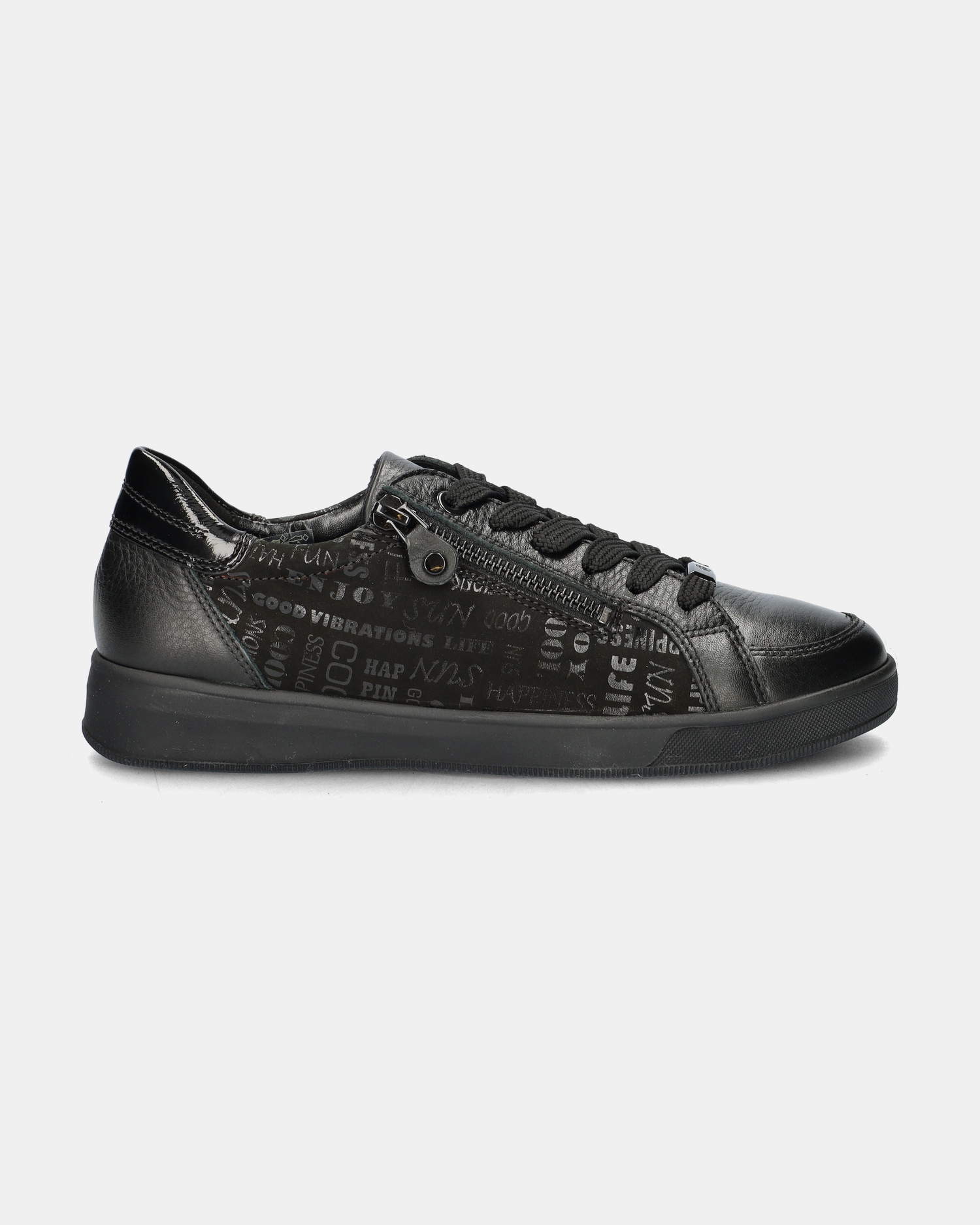 Ara Rome Lage sneakers  - zwart