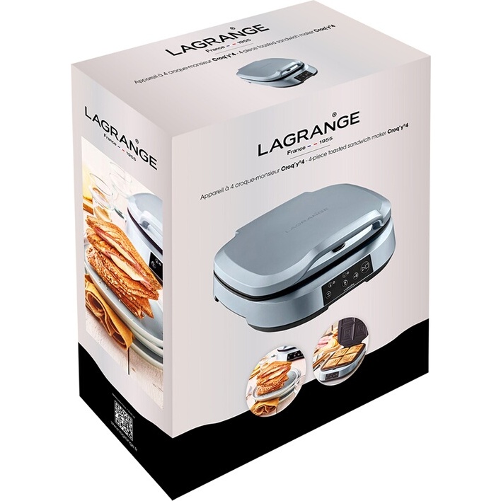 Gaufrier / croque-monsieur Lagrange Croq''y 4 -189410