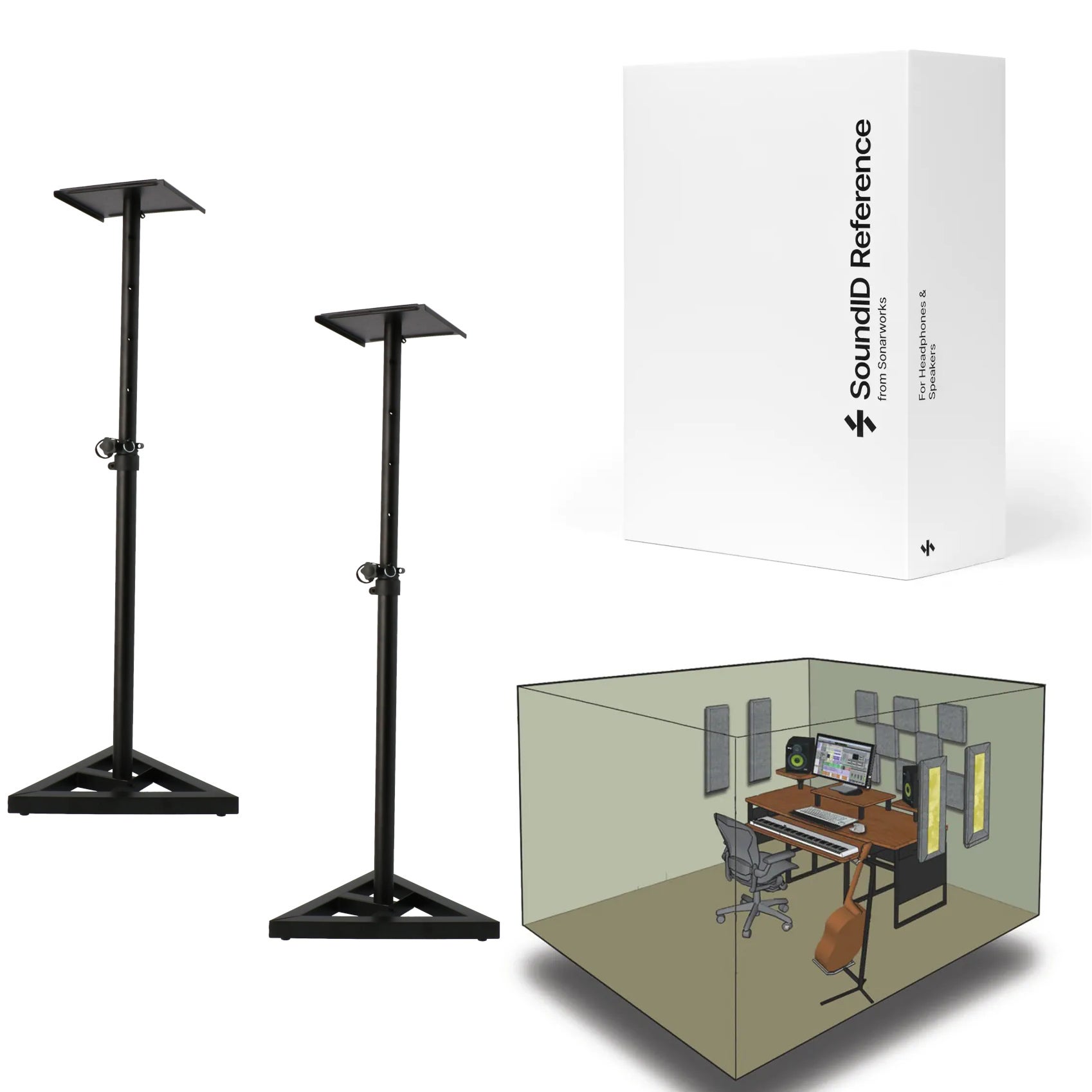 Sonarworks SoundID met mic + London 8 + statieven