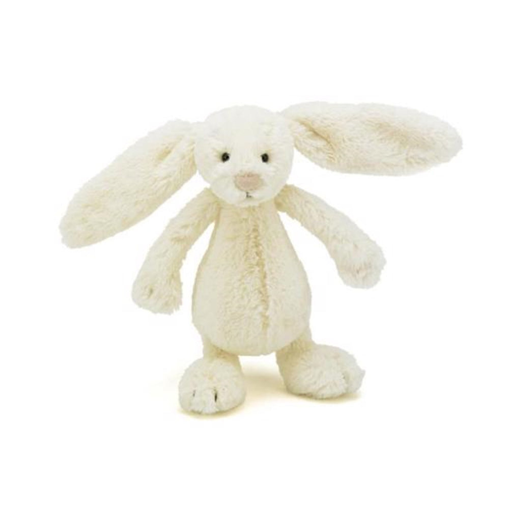 Bashful Kanin Creme 18 cm - Jellycat → Luksusbaby.dk