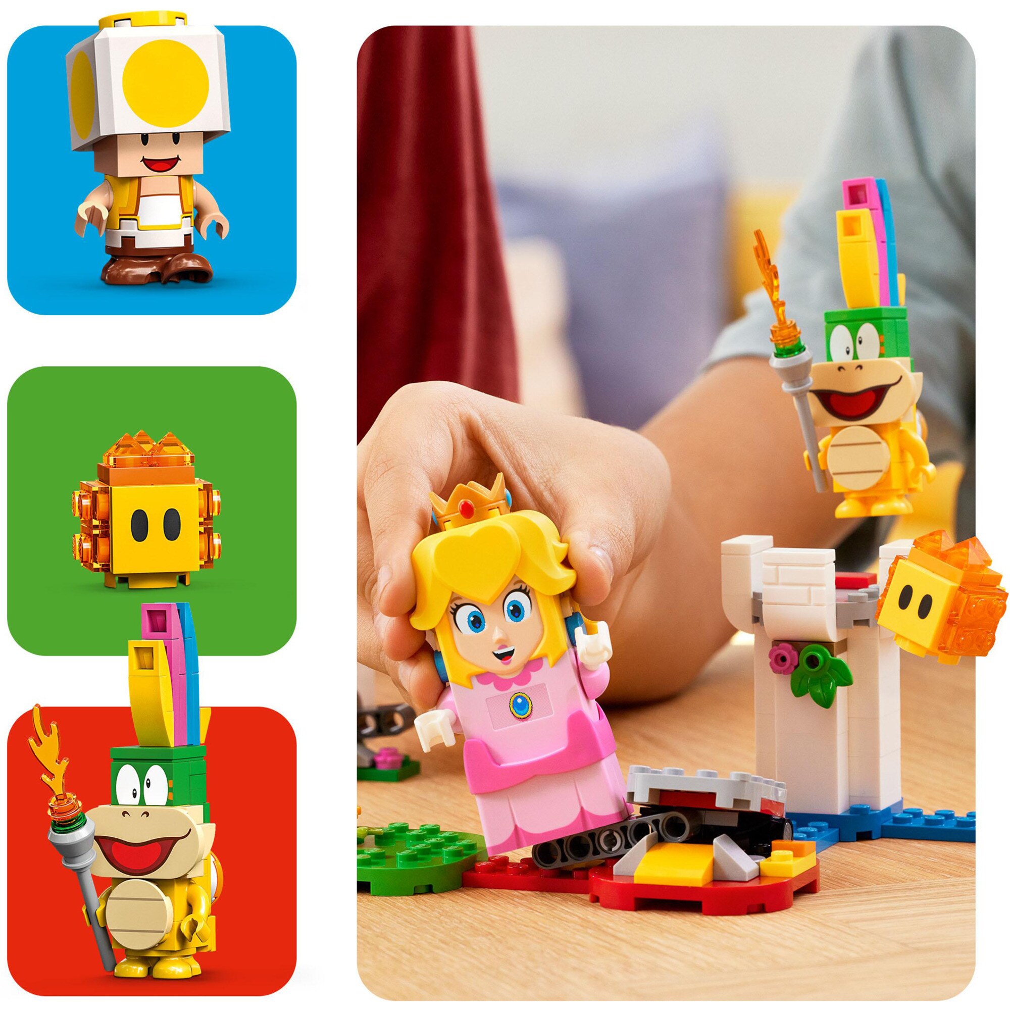 LEGO Konstruktionsspielzeug Super Mario Abenteuer mit Peach – Starterset
