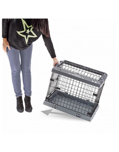 Ferplast Superior Hondenbench Grijs - Bench