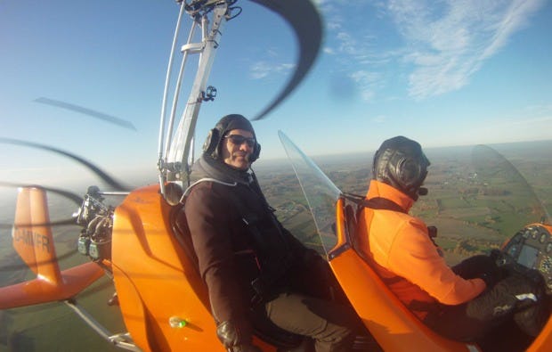Tragschrauber-Rundflug ab Uetersen/Heist als Geschenk
