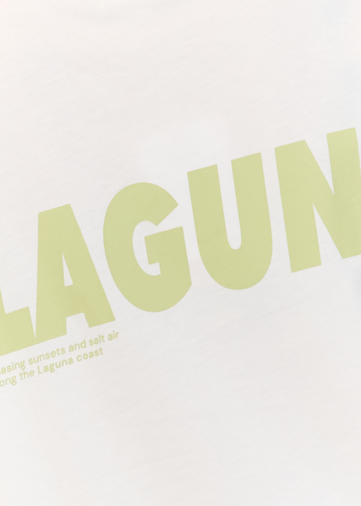 Laguna t-shirt creme