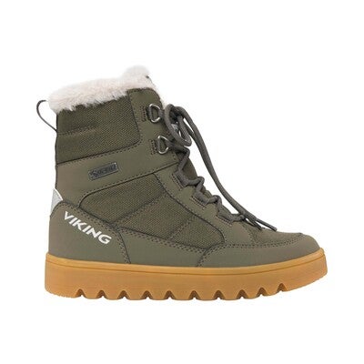 Viking Fleek Zip GTX Vintersko, Pine/Olive