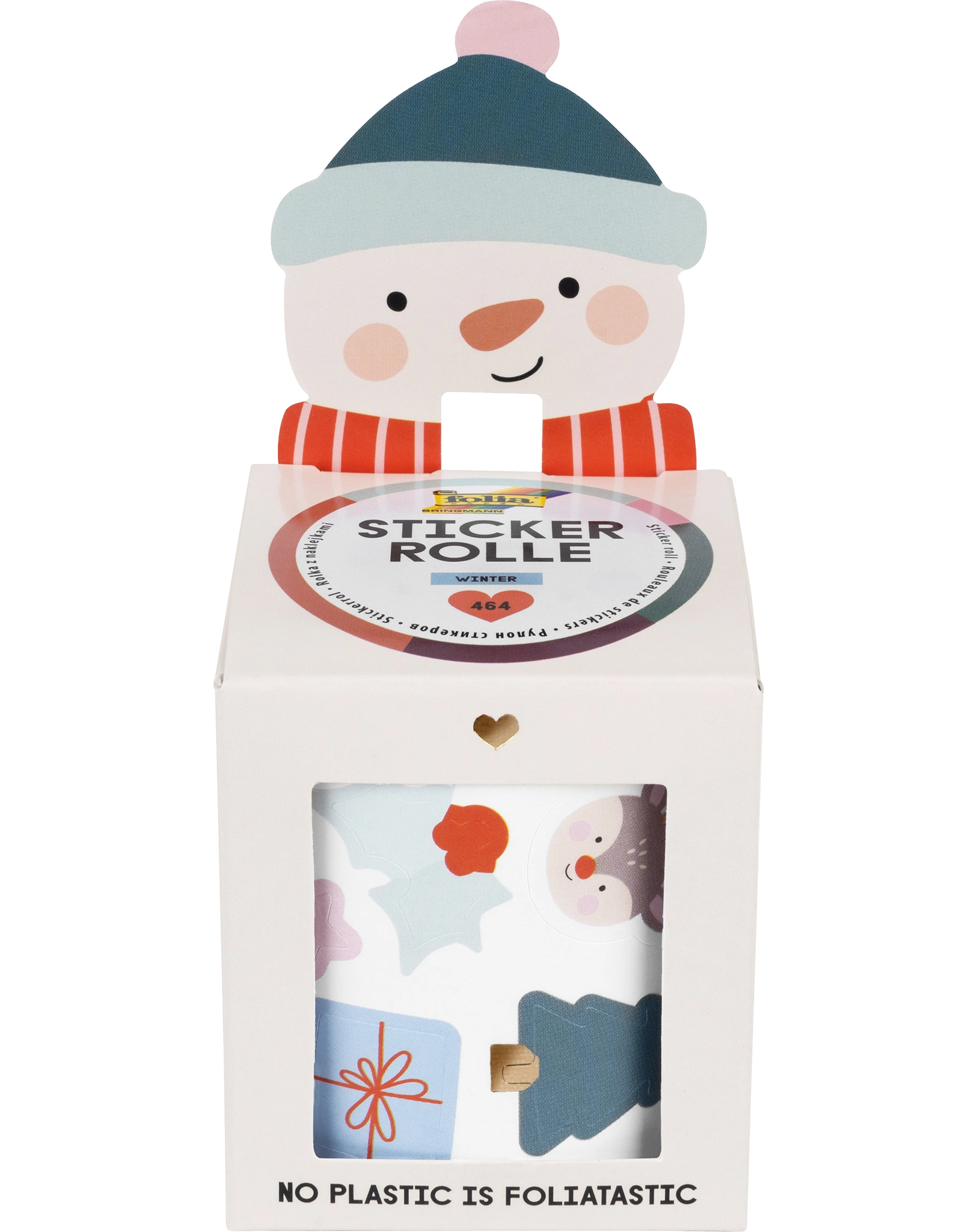 Stickerrolle WINTER 464-teilig