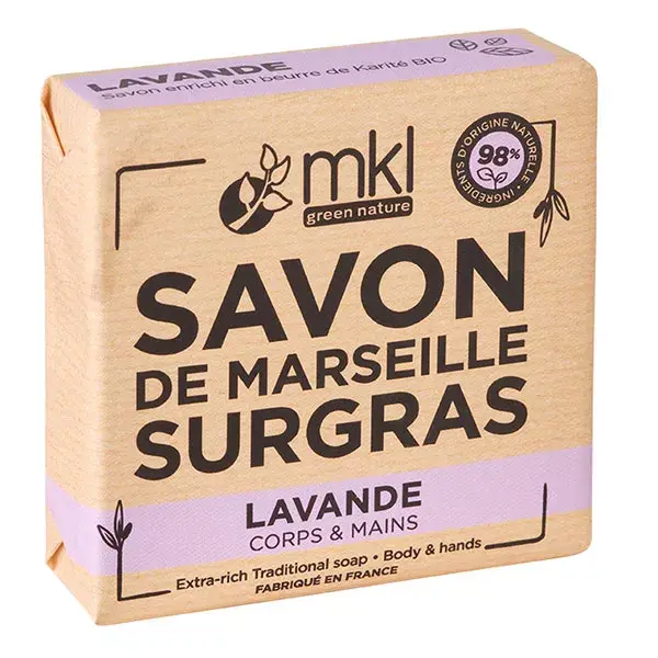 Sabonete de Marselha MKL Green Nature Lavanda 100g