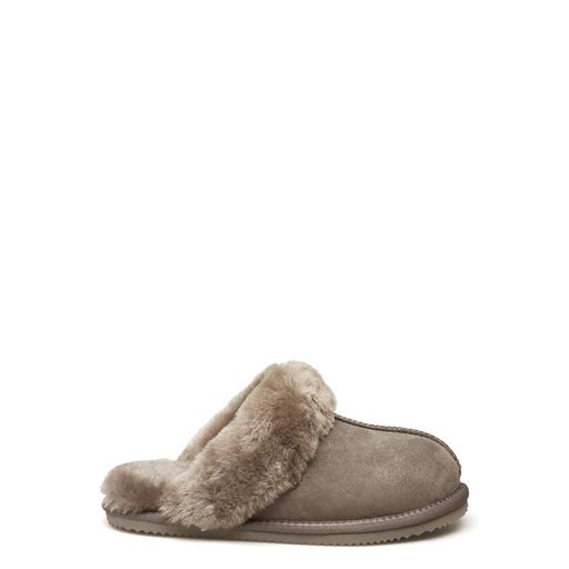 Rosemunde RHSydney Shearling Hjemmesko, Elk Brown, 39