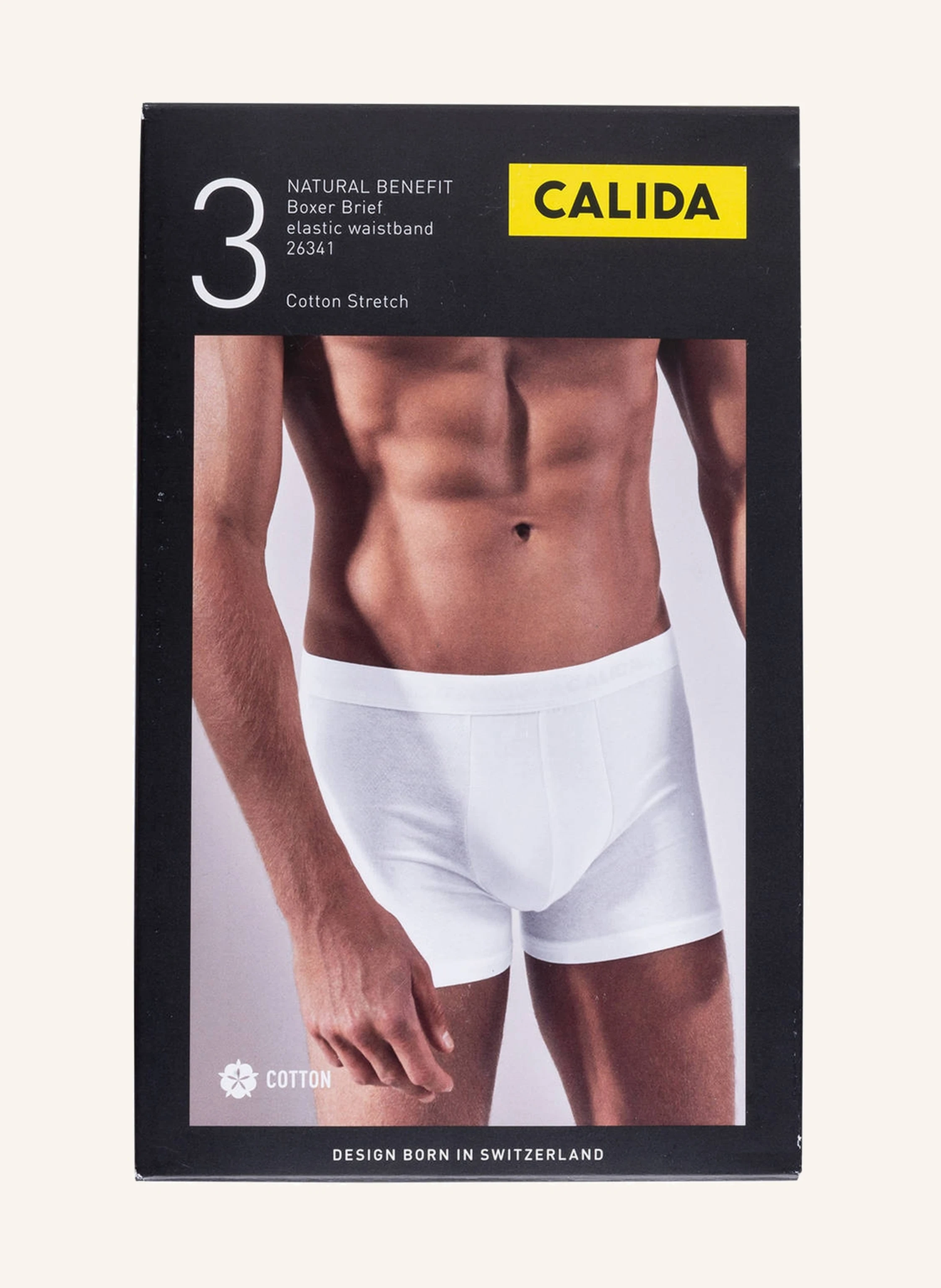 CALIDA 3er-Pack Boxershorts NATURAL BENEFIT