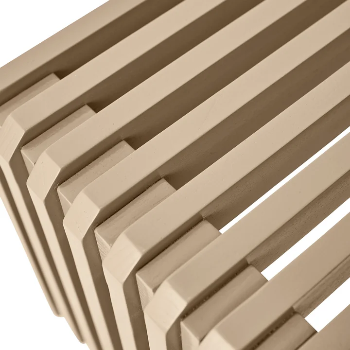 HKliving - Slatted Bank 160 cm, sand