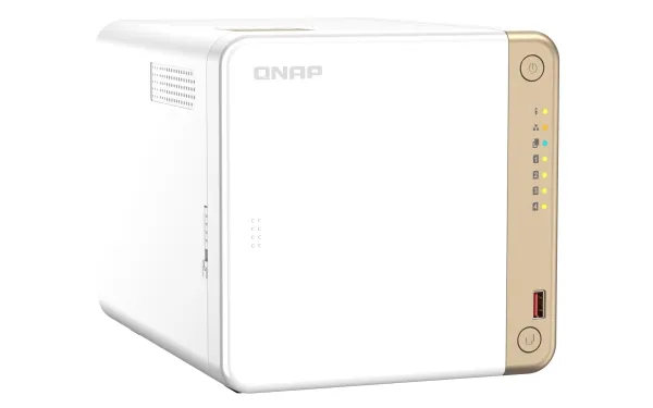 QNAP TS-462 - NAS-server - 4 bays - SATA 6Gb/s - RAID 0, 1, 5, 6, 10, JBOD - RAM 4 GB - 2.5 Gigabit Ethernet - iSCSI support