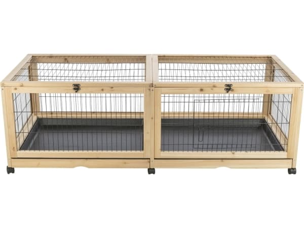 Trixie Indoor run, guinea pigs/rabbits, wood/metal, 150×50×60 cm