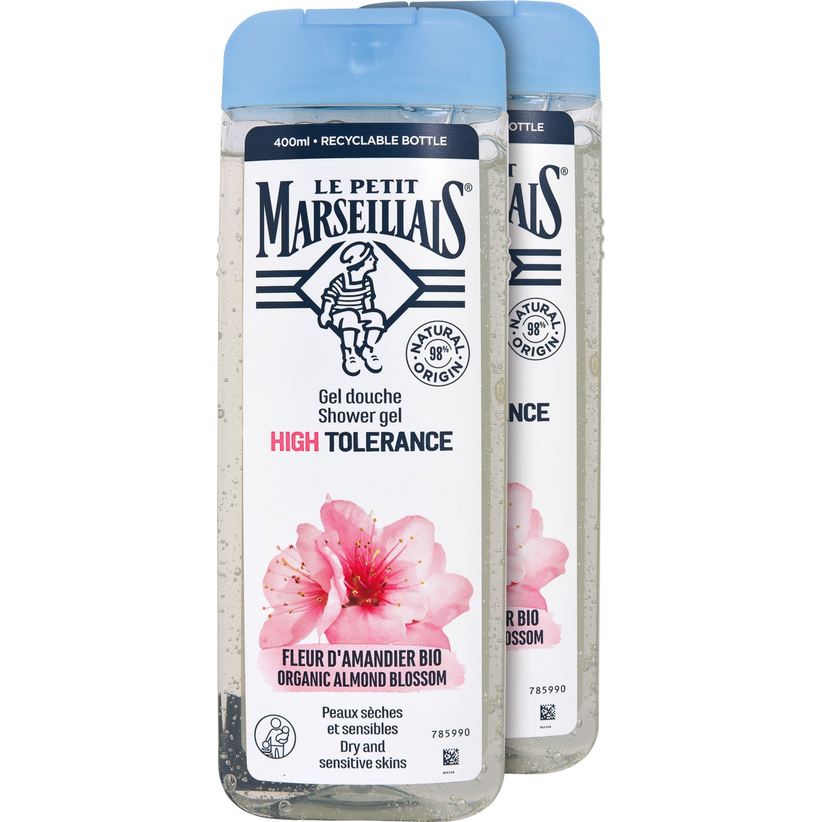 Le petit Marseillais Sensitiv Duschgel Mandelblüte 2 x 400ml