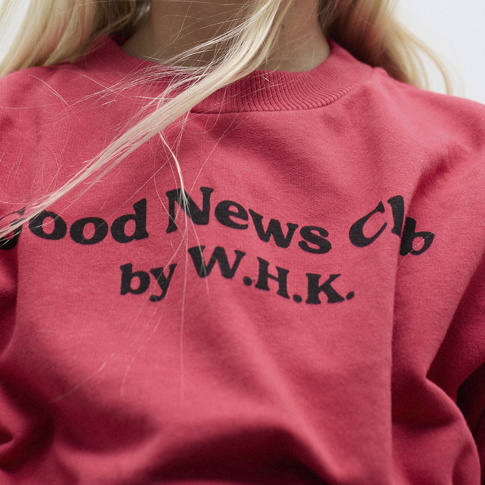 Sweatshirt Good News Red