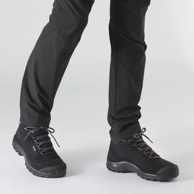 SHELTER WATERPROOF  Winterschuhe Damen Black/Ebony/WineTasting