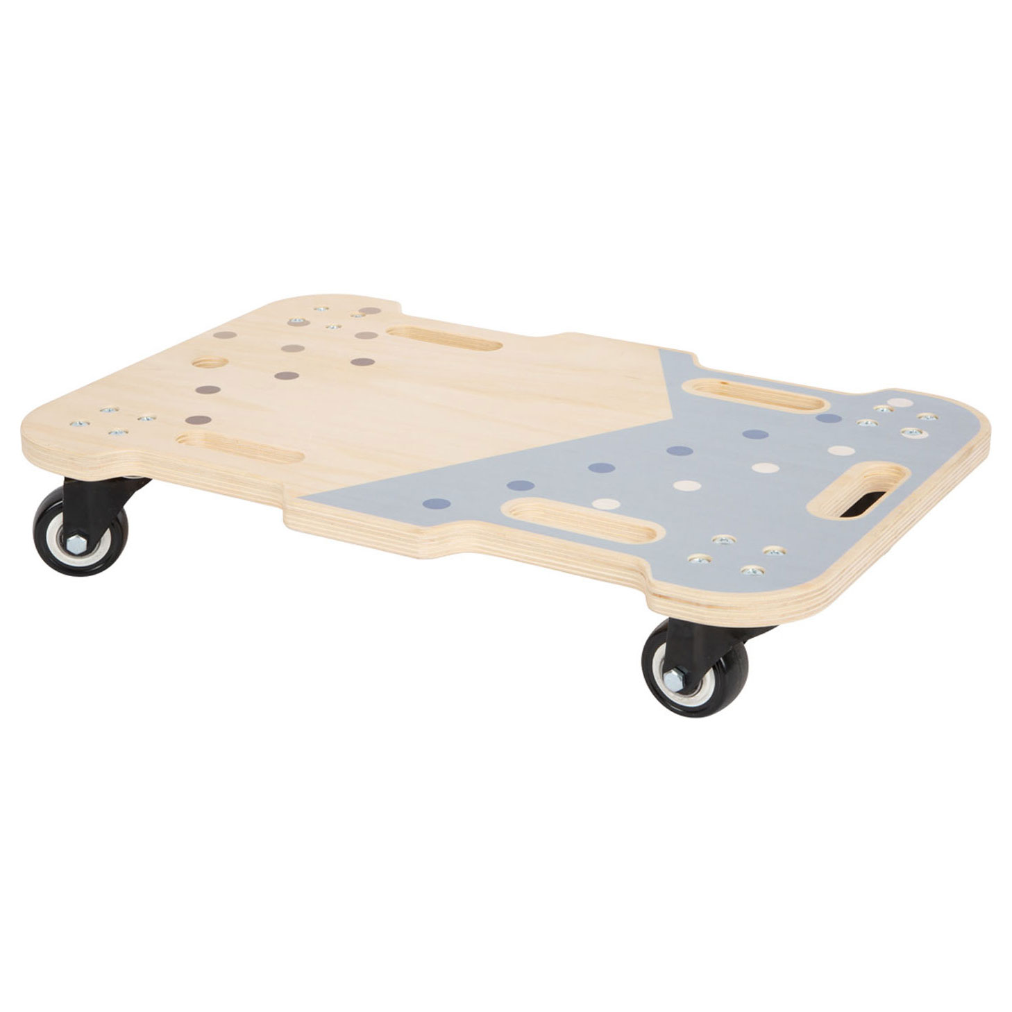 Small Foot-Houten Rollerbord Blauw