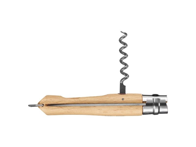 opinel Taschenmesser N°10 corkscrew knife & Bottle Opener Messer mit Korkenzieher und Flaschenöffner