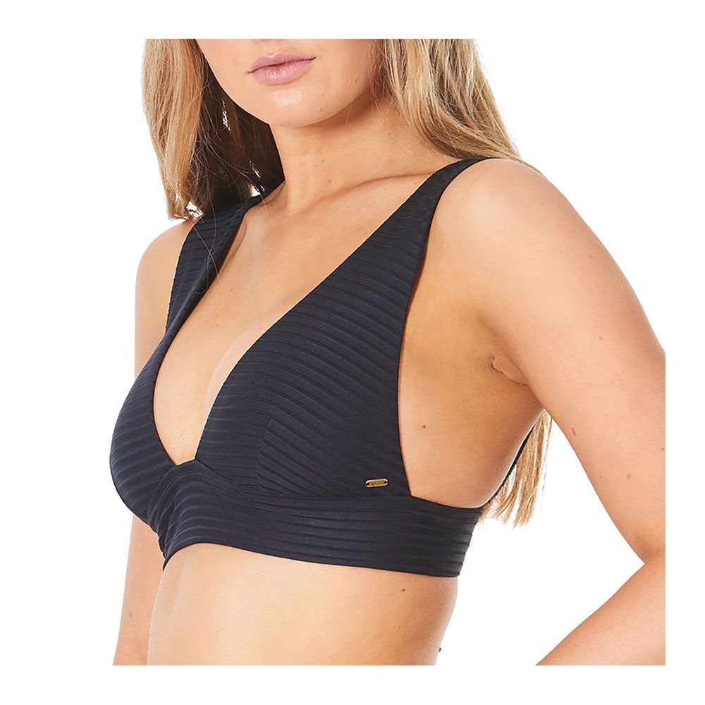 Rip Curl PREMIUM SURF DEEP V - Haut de bikini Femme black